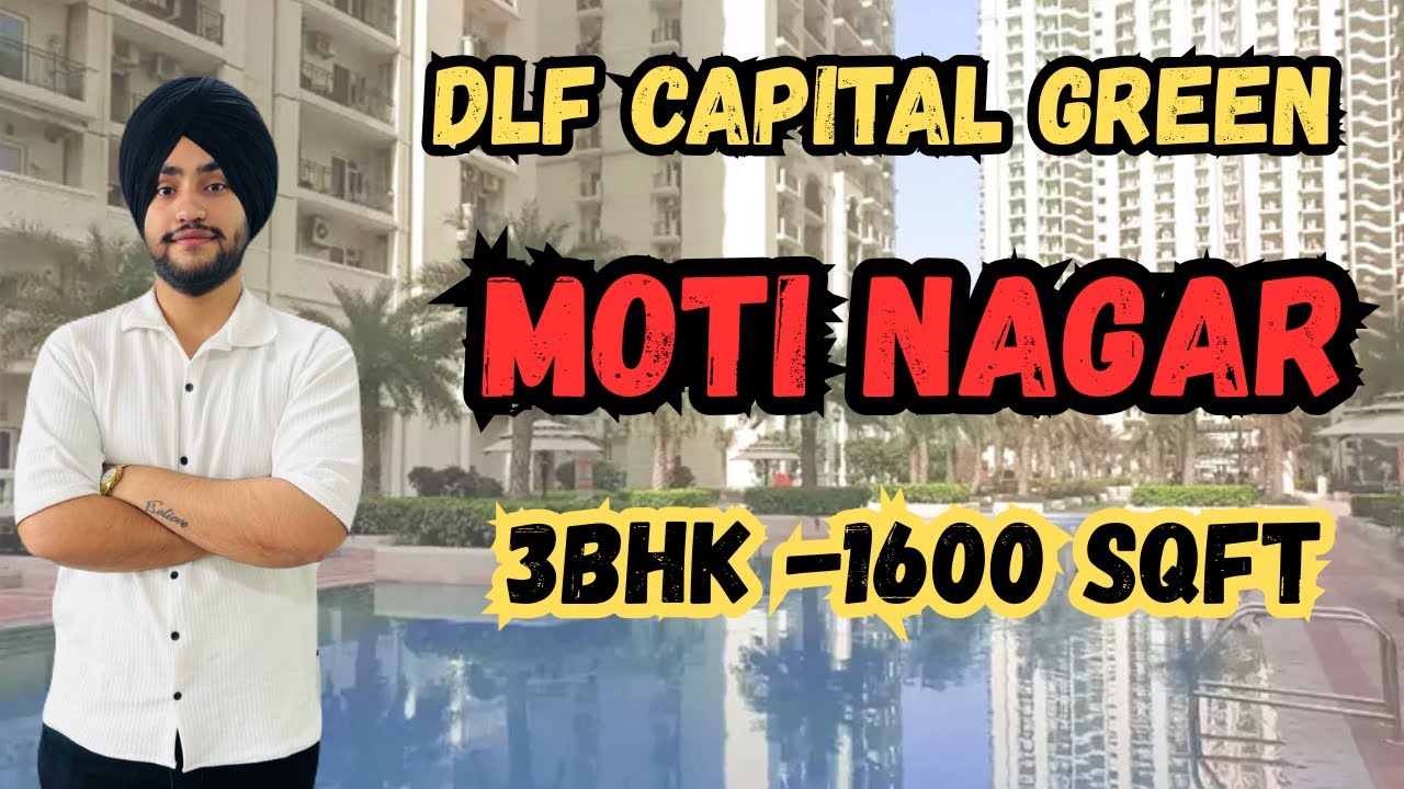 3BHK Apartment in Moti Nagar | Apartments in DLF Capital Greens | Resale Apartment in DLF