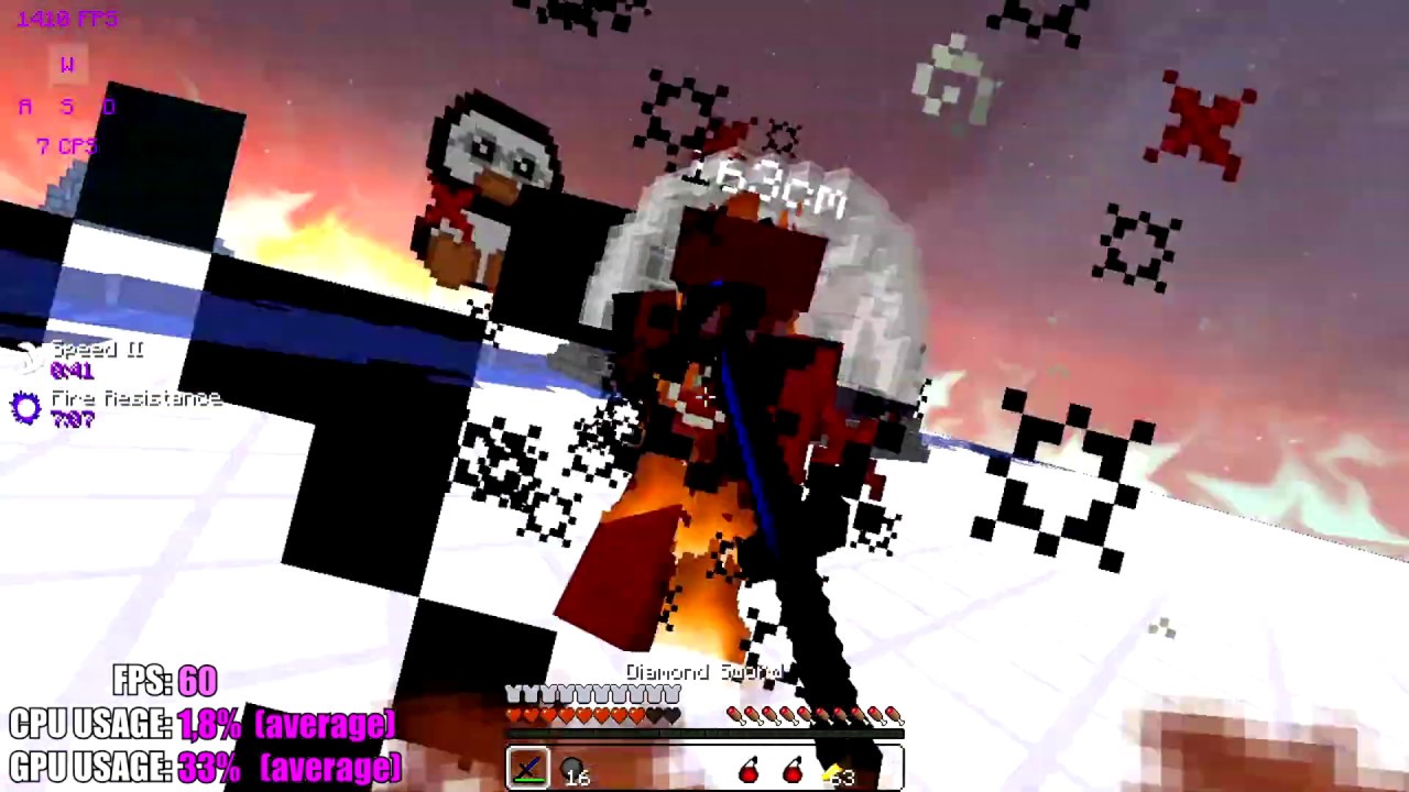 Minecraft: 30fps vs 60fps vs 120fps vs 180fps vs 240fps vs 300fps vs.. up to 1020fps