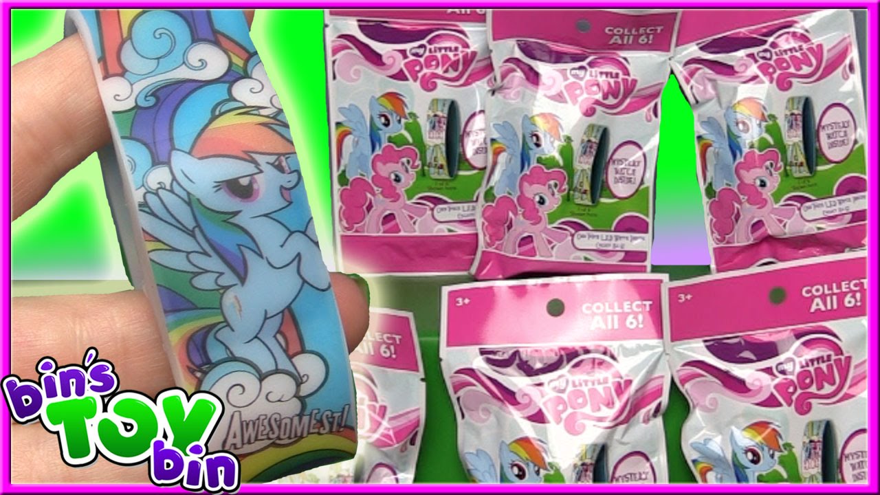 MY LITTLE PONY MYSTERY WATCHES BLIND BAGS | Opening By Bin's Toy Bin
