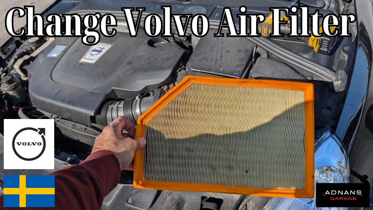 How to Easily Change Volvo V60 Air Filter | Do it yourself