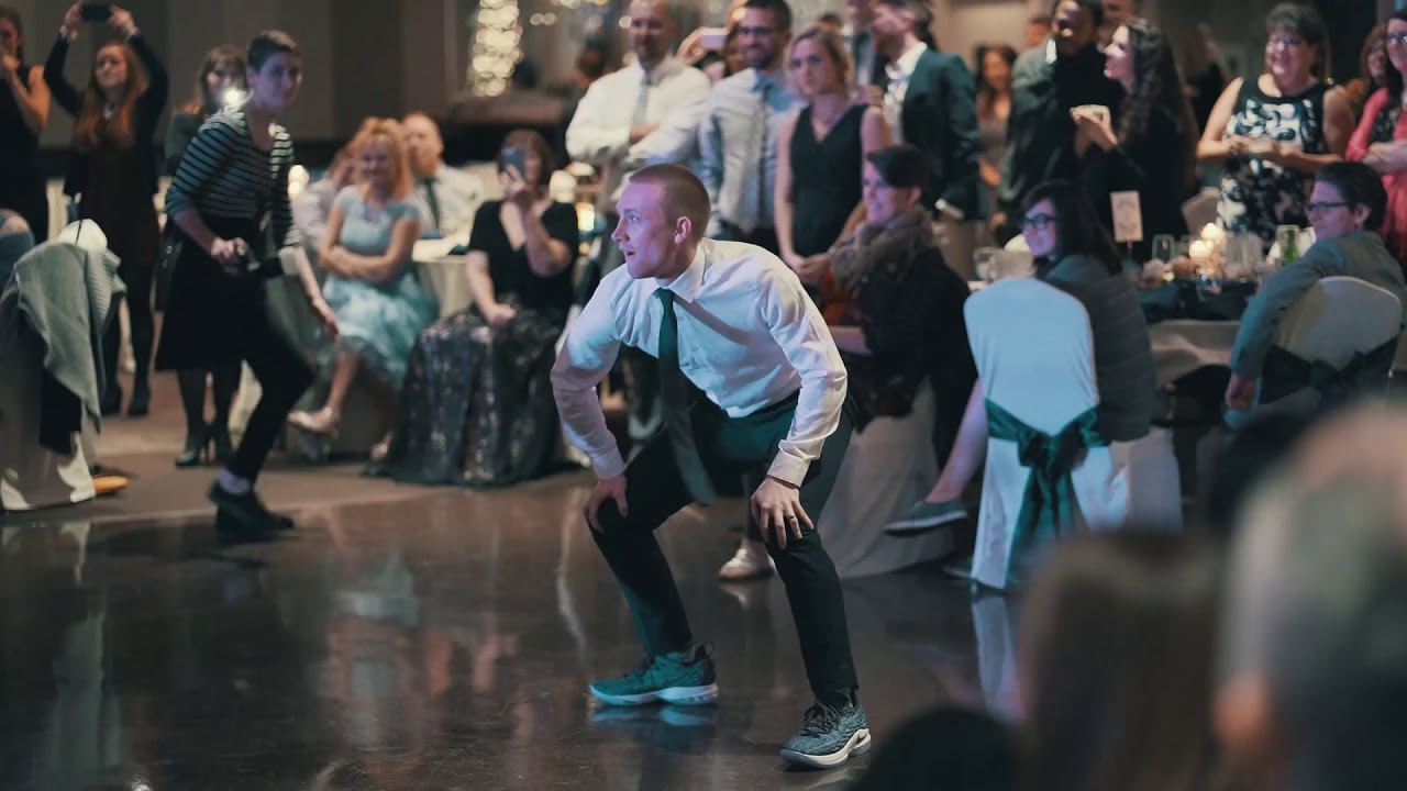 Nichols Wedding: Groomsmen Dance