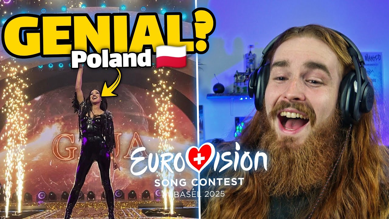 Justyna Steczkowska–Gaja | EPISCH!🔥Polen 🇵🇱 ESC 2025 REACTION Eurovision Song Contest Switzerland