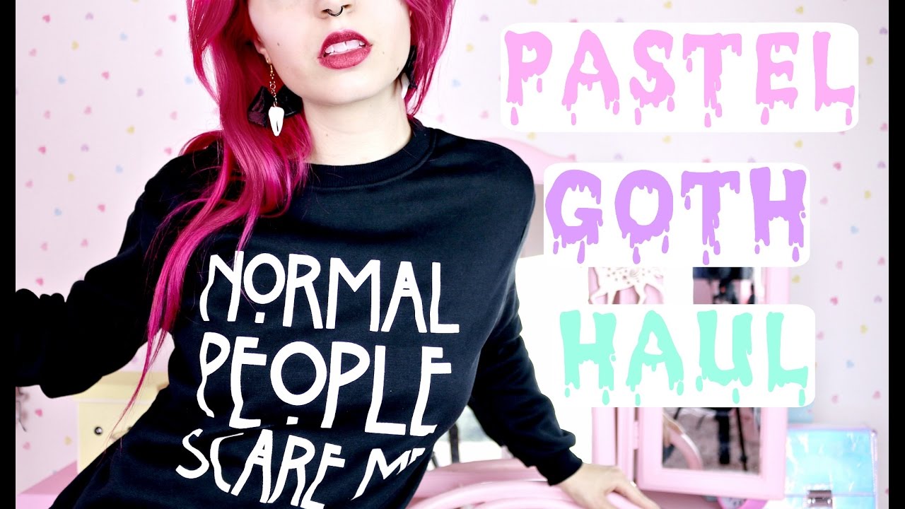 Pastel Goth Haul / October Favorites