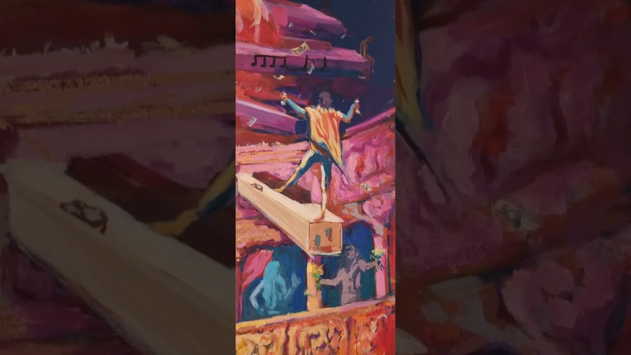 Bohemian rhapsody painted  by the greatest  artist Dariotti