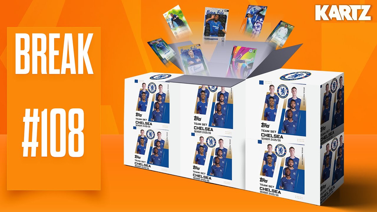 BREAK #108 | Topps Chelsea Team Set 25/26 case (20x Box)