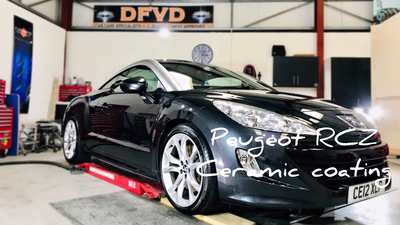 Peugeot RCZ paint correction and ceramic coating detail