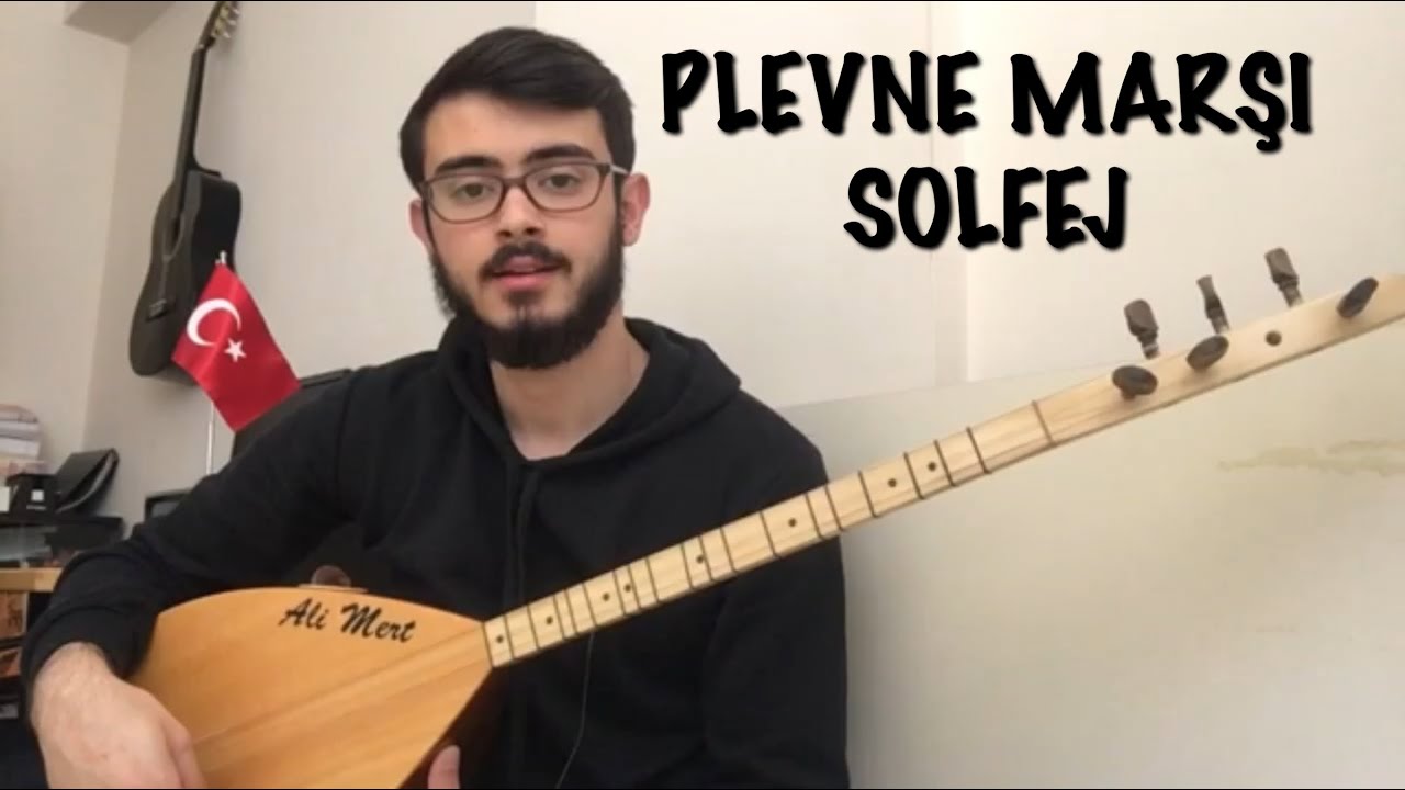 Plevne Marşı Solfej / Kısa Sap Bağlama Osman Paşa (Tuna Nehri) Solfej ve Eğitim Dersi