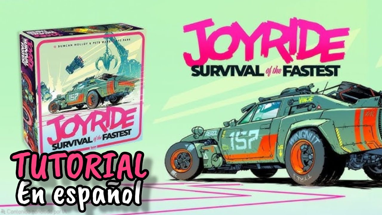 JOYRIDE, SURVIVAL OF THE FASTEST - Cómo se juega | Juego base