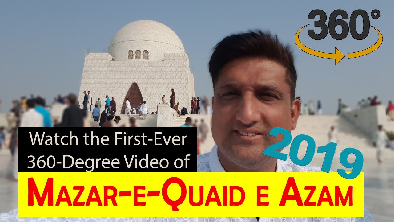 First ever VIRTUAL tour of Mazar-e-Quaid | Jinnah Mausoleum, Karachi | 360 degree video