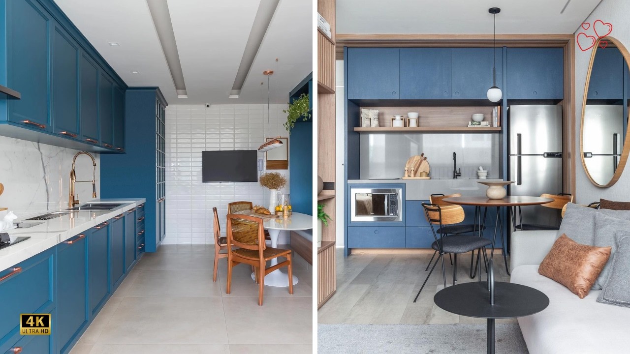 Transforma tu Cocina con Gabinetes Azules – 100 Ideas para Inspirarte