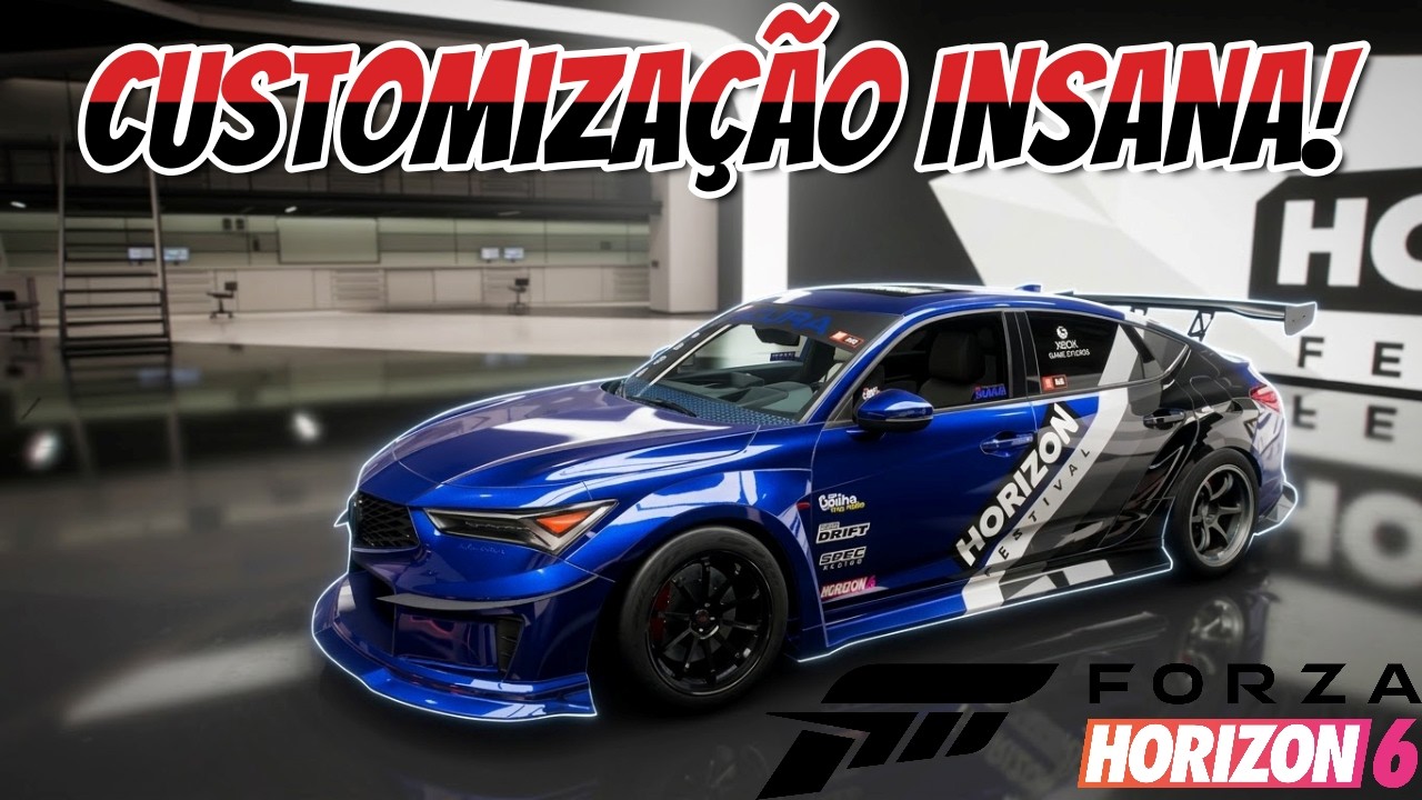FINALMENTE VÃO MOSTRAR A CUSTOMIZAÇÃO NO FORZA HORIZON 6 🔥🔥🔥