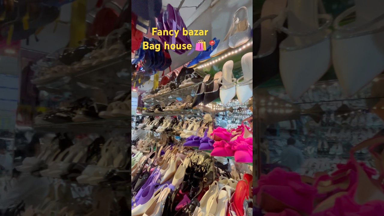 Fancy bazar starting from 350 Rs #heels#baghouse#fancybazar #vlog
