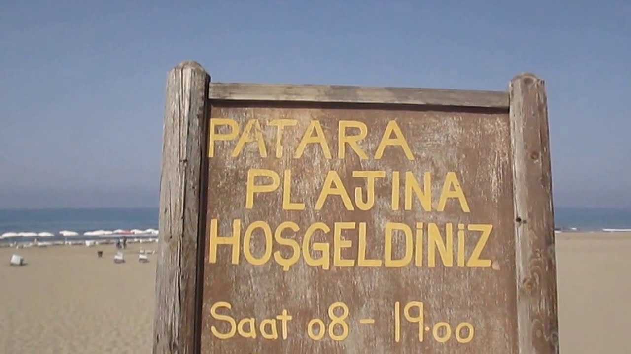 ANTALYA PATARA PLAJI ve KALKAN SAHİLİ 2017