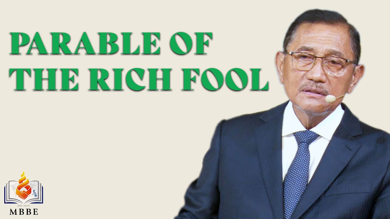 Luke 12:16-21 | Dr. Benny M. Abante, Jr.