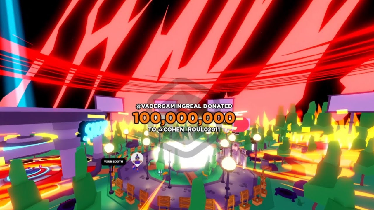 My new Pls Donate Modded game! (10k-100M effects)