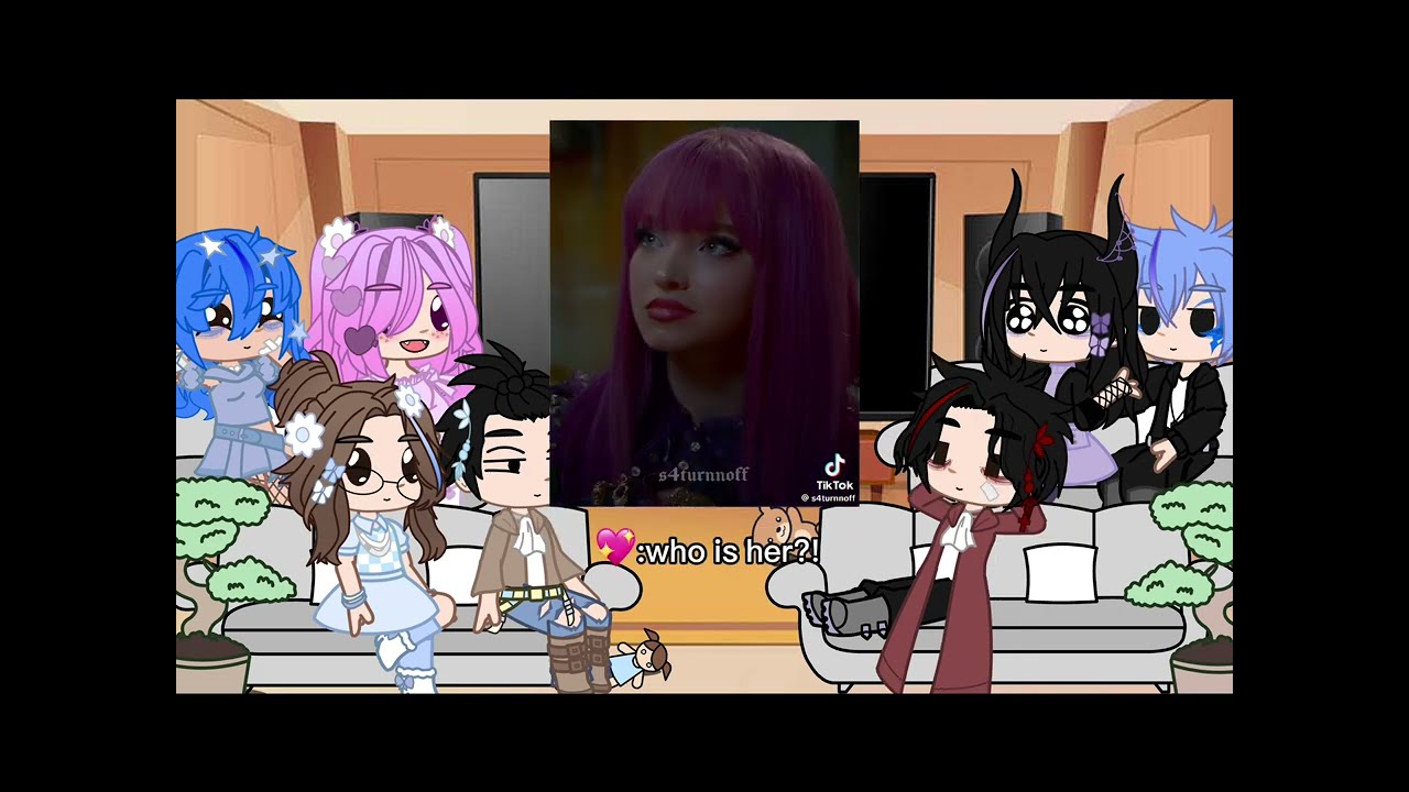 Descendants the rise of red react to their kids