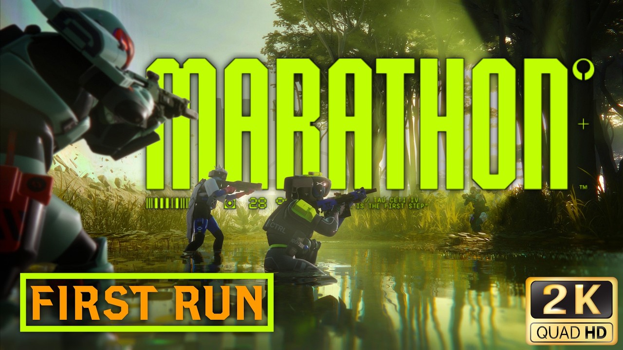 Marathon First Run Ultra Graphics 2K QHD #marathon #bungie