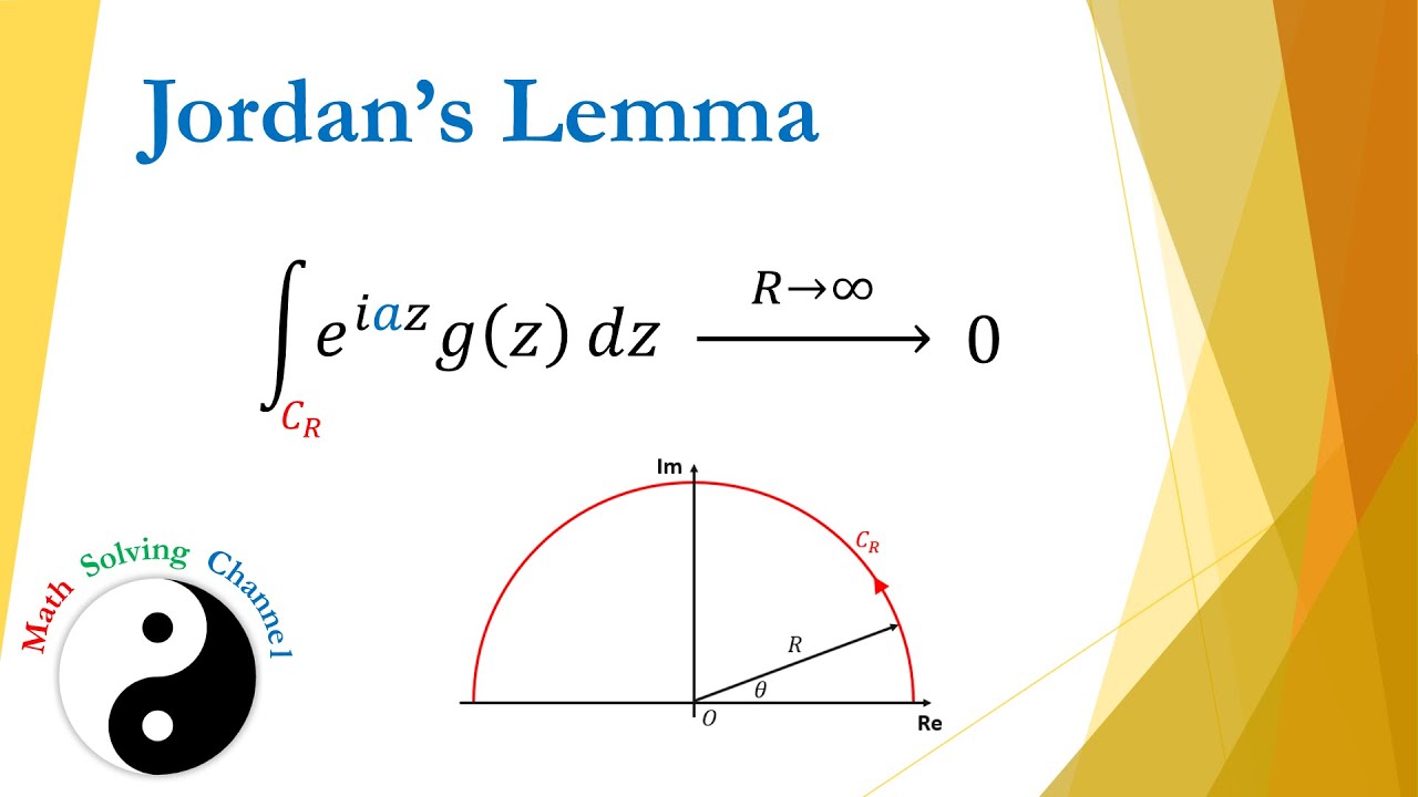 Jordan's Lemma, Proof
