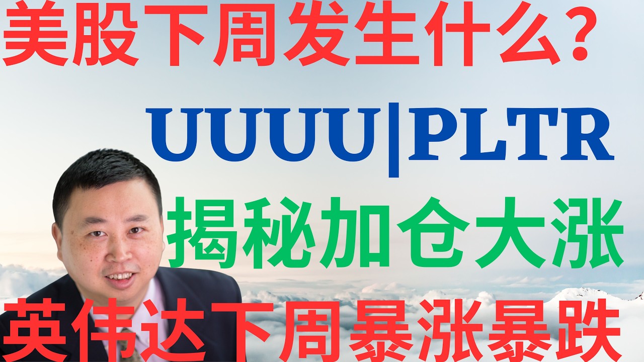 美股1130|美股下周发生什么?UUUU和PLTR接下来如何操作?揭秘最新加仓暴涨,英伟达下周财报前瞻分析,暴涨还是暴跌? #UUUU #PLTR #NVDA #GOOGL #美股分析