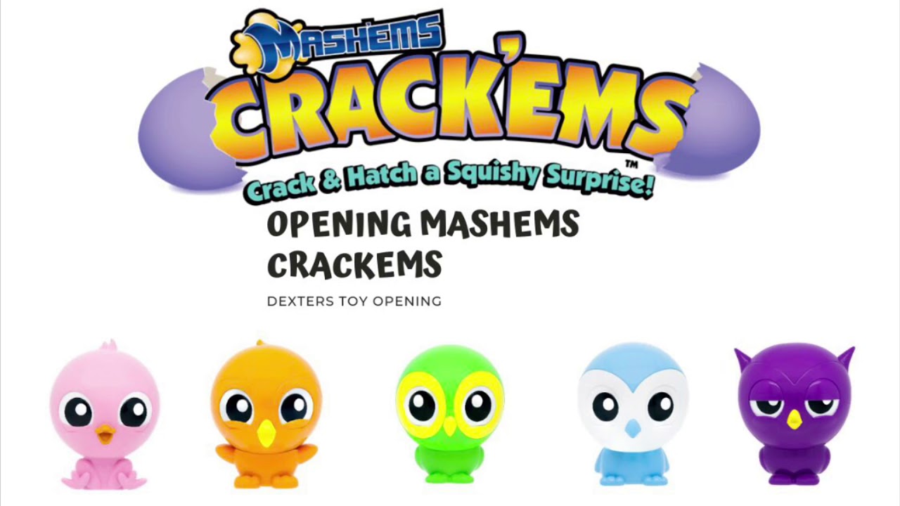 Opening Mashems Crack&rsquo;ems||DEXTERS TOY OPENING