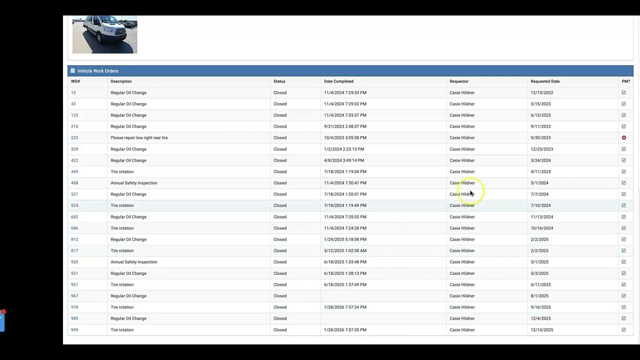 Church Fleet Management Software - eSPACE