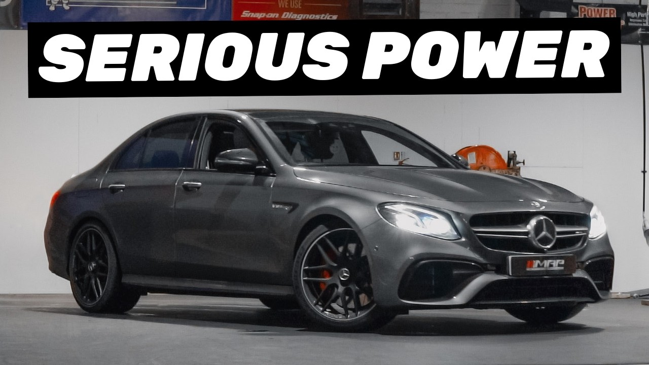 Mercedes E63s AMG — большой прирост мощности с пакетом Stage 2!