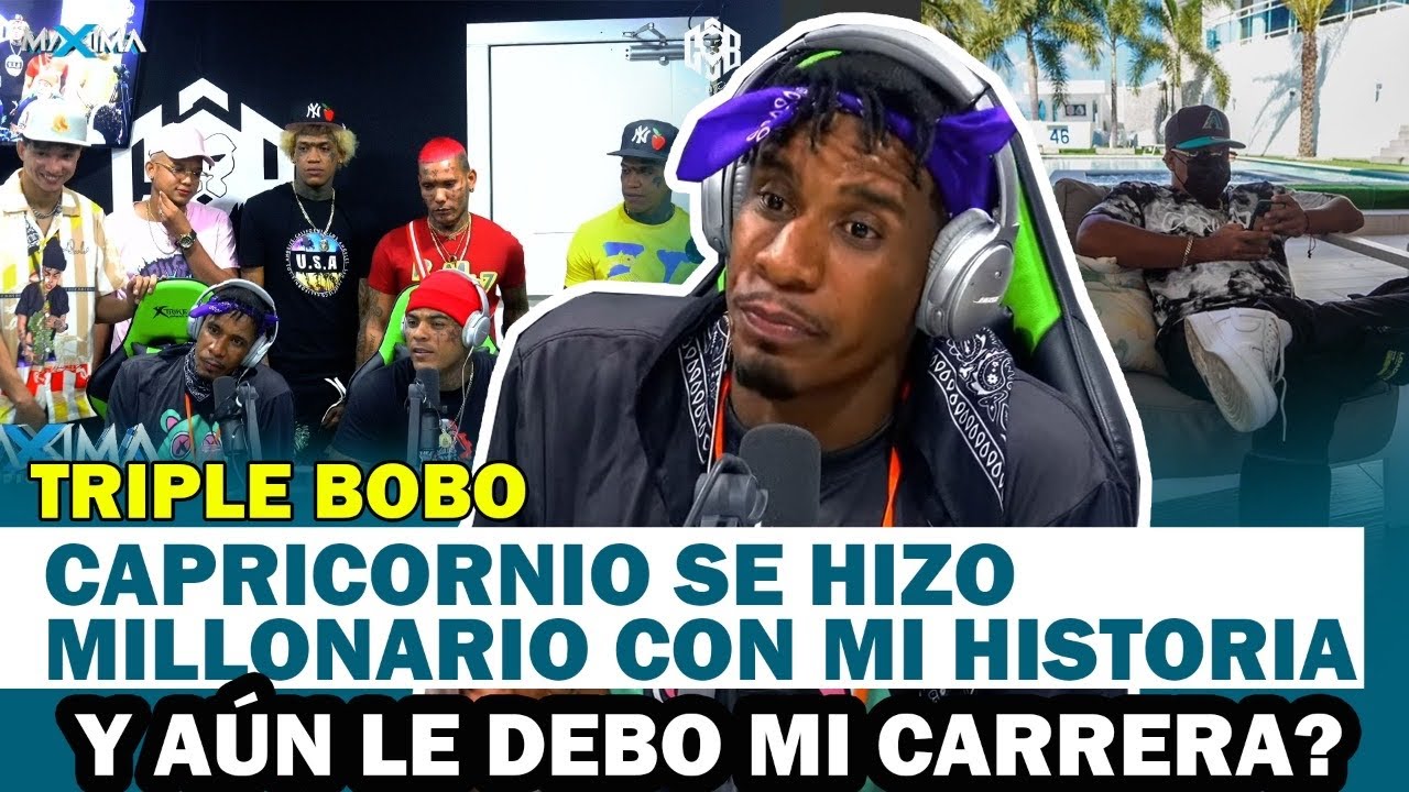 TRIPLE BOBO SE DESAHOGA: “CAPRICORNIO TV” SE HIZO MILLONARIO CON MI HISTORIA!!!