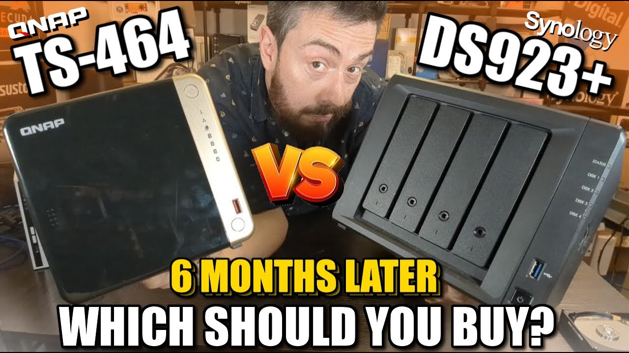 Synology DS923+ vs QNAP TS-464 NAS - Six Months Later