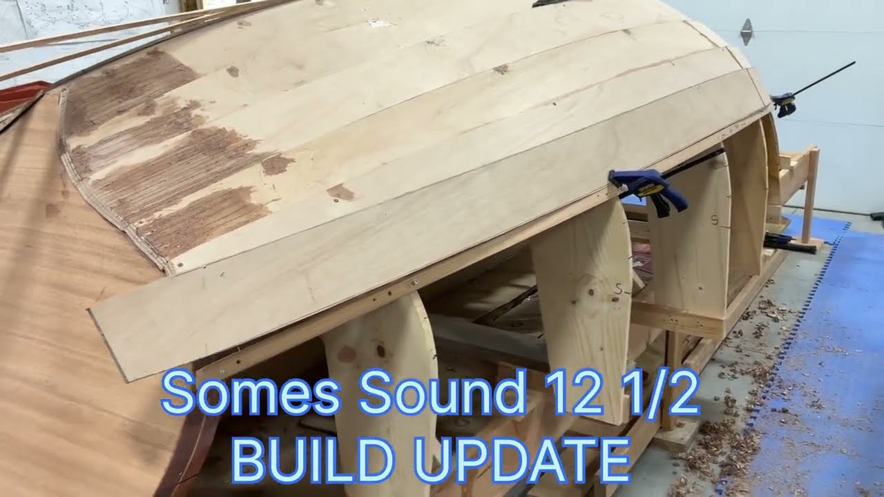 Обновление информации о строительстве лодки Somes Sound 12 1/2 - Эпизод 42