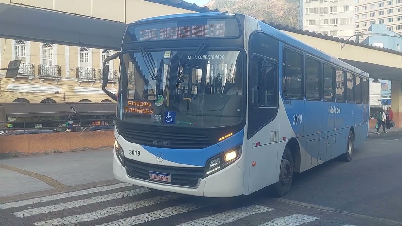 Movimentação de ônibus - Terminal Centro de Petrópolis