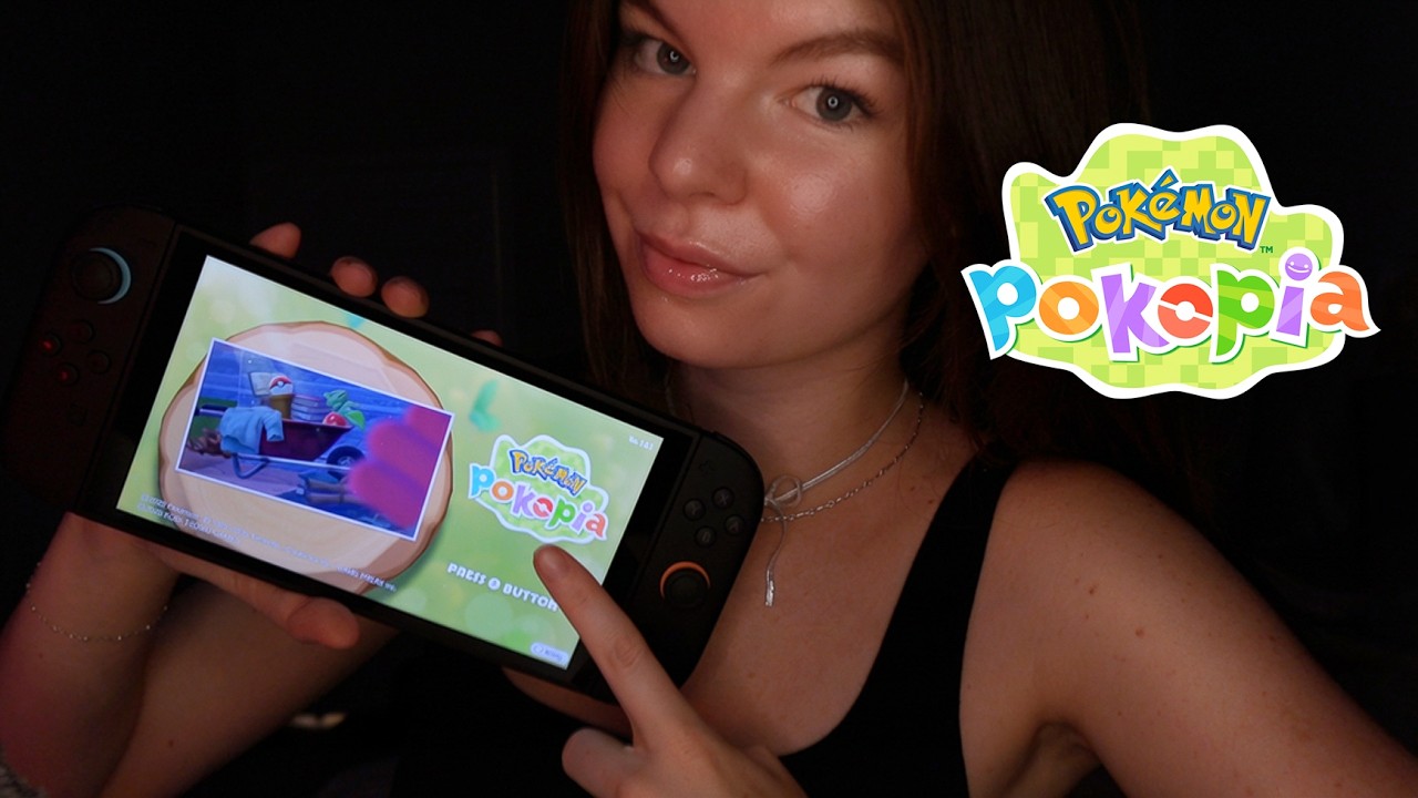 ASMR Pokémon Pokopia 🎮 relaxing whispered gameplay