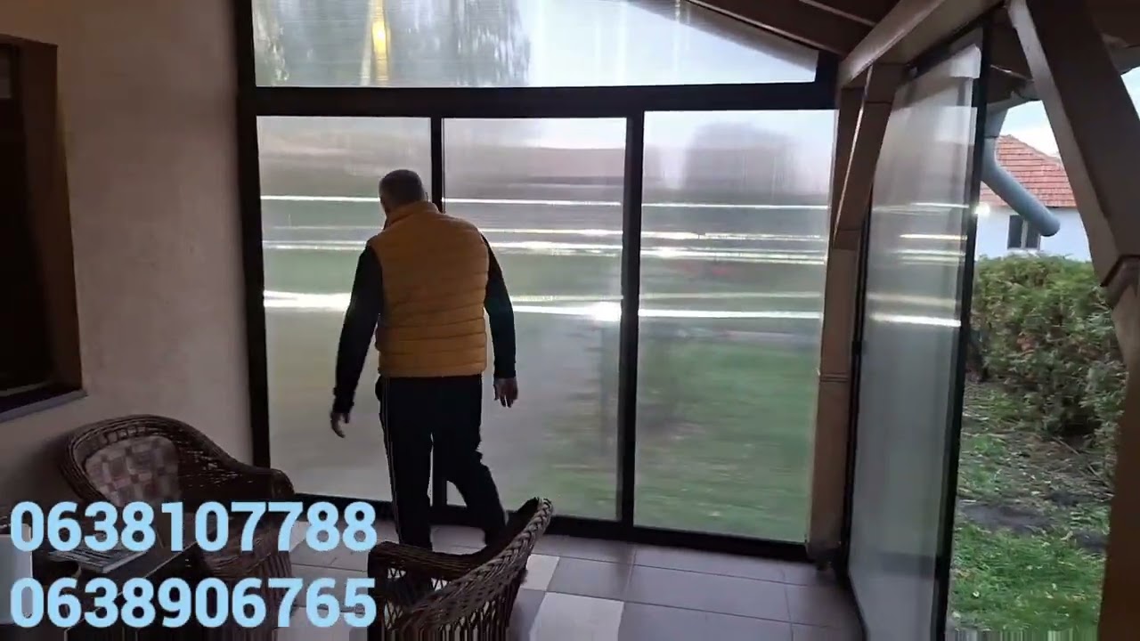 Zatvaranje terase Aluminijum leksan 0638107788 0638906765 