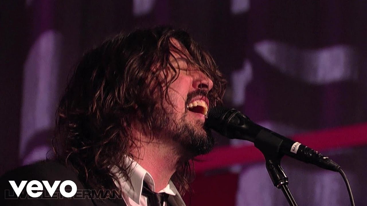 Foo Fighters - Best Of You (Live on Letterman)