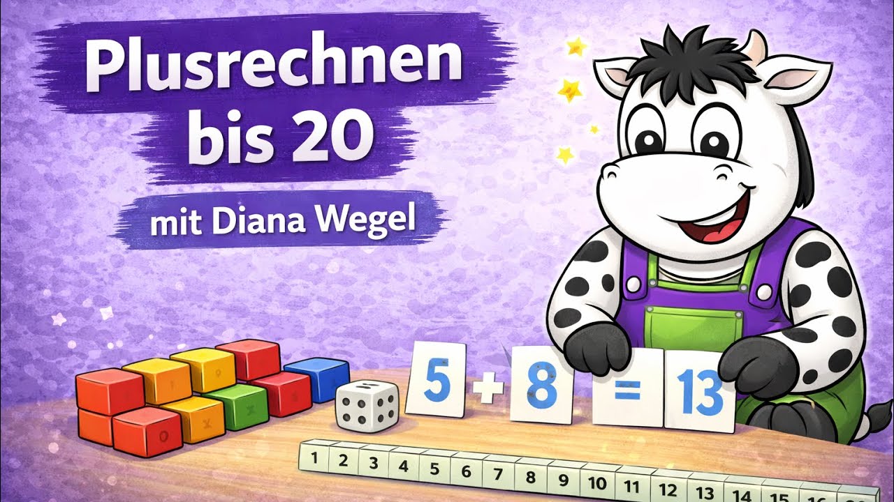 1. Klasse - Rechnen - Plusaufgaben - Rechenstrategien
