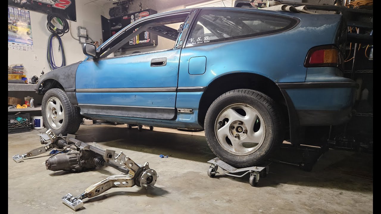 Unboxing a S1built Awd kit for the green d2b CRX