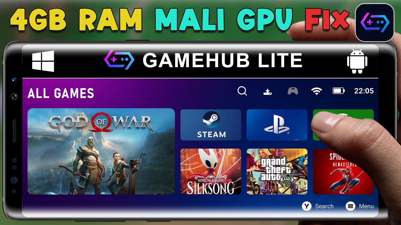 How to Fix Directx 11 error on Gamehub Lite V4 FOR 4GB RAM MALI GPU | FULL SETUP/SETTINGS/GAMEPLAY