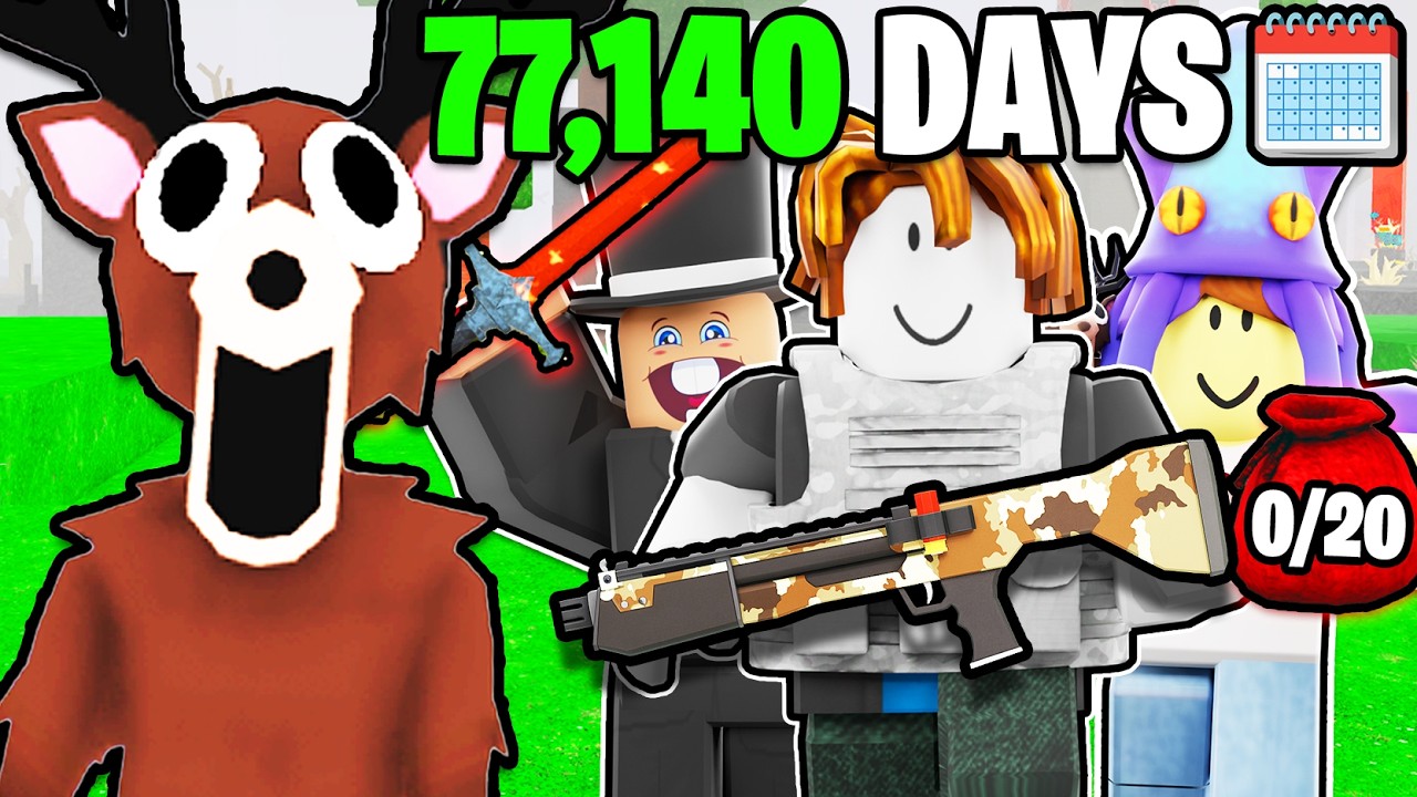 I Assembled The #1 Team In 99 Nights In The Forest! (77,140 Days)