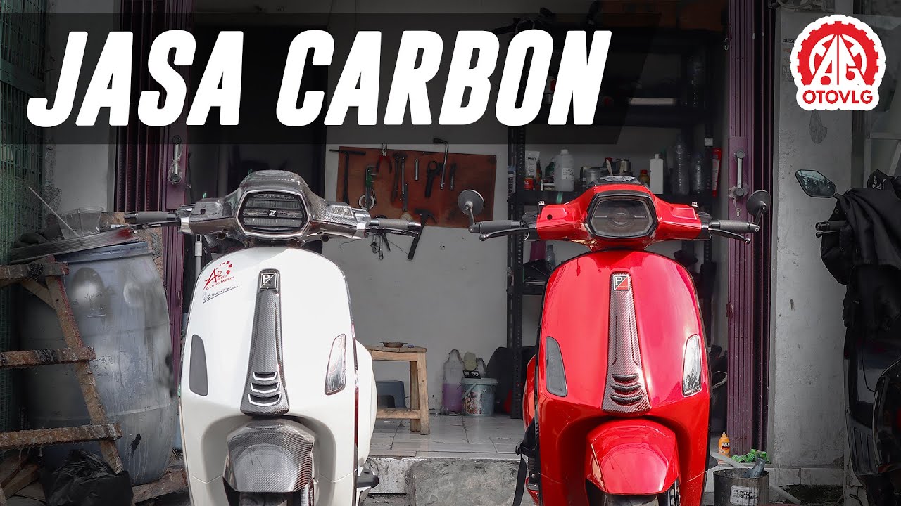 Jasa Carbon Untuk Vespa Matic terbaik ! - Grebek Scootomotif !