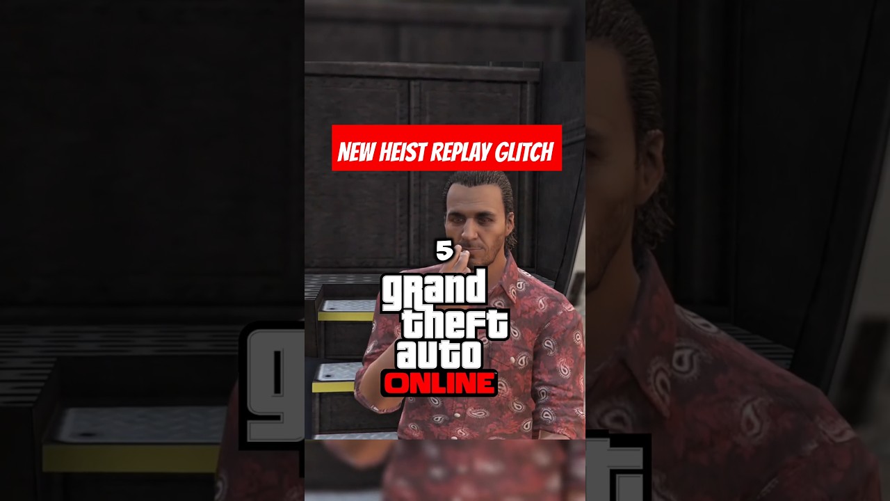 New heist replay glitch in GTA 5 online ( McKenzie hanger : The Titan Job ) #gta #gtaonline #gaming