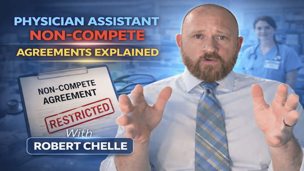 Physician Assistant Non-Compete Agreements Explained | PA Contract Restrictive Covenant Review
