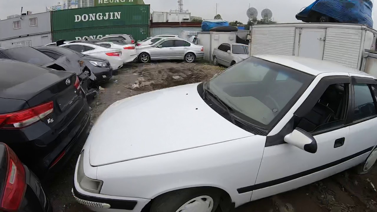 Junkyard tour Accident cars Largest junkyard in Korea