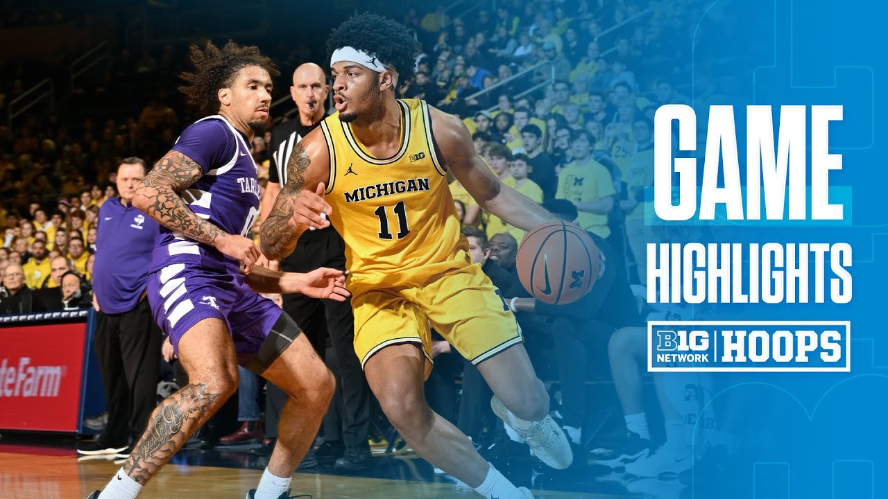 Tarleton State at Michigan | Highlights | Big Ten Basketball | 11/21/2024