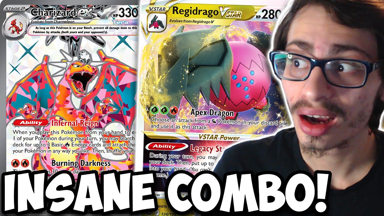Charizard ex & Regidrago VSTAR Are Just INSANE Together! Obsidian Flames PTCGL