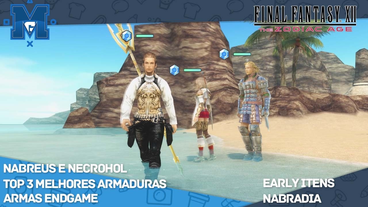 Final Fantasy XII - Parte 4 - Melhores Itens, Top 3 armaduras antes da metade da campanha!!!