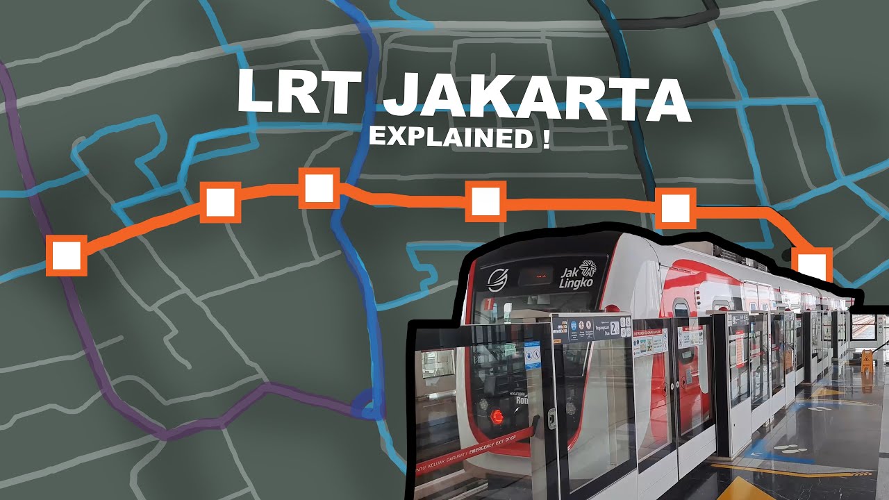 Jakarta's Shortest Rail Line Explained | LRT Jakarta Explained