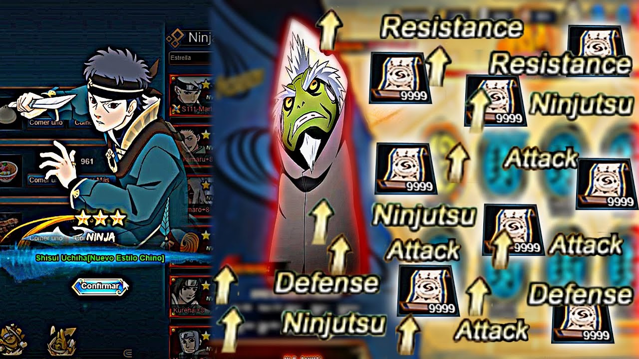 This is how I increased 100,000 power on Naruto online