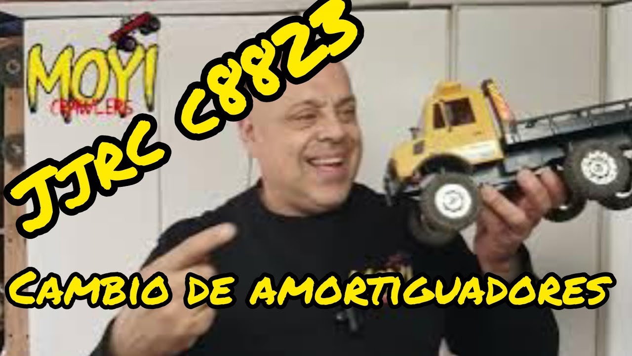 Jjrc C8823, замена амортизатора