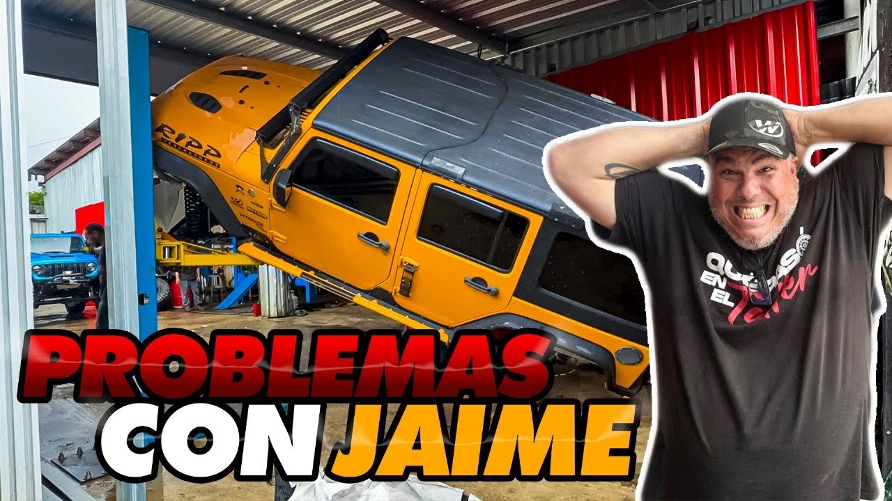 Hoy Paso en el Taller! Cap 87 Se CAE EL JEEP DEL ELEVADOR! (PINO) 