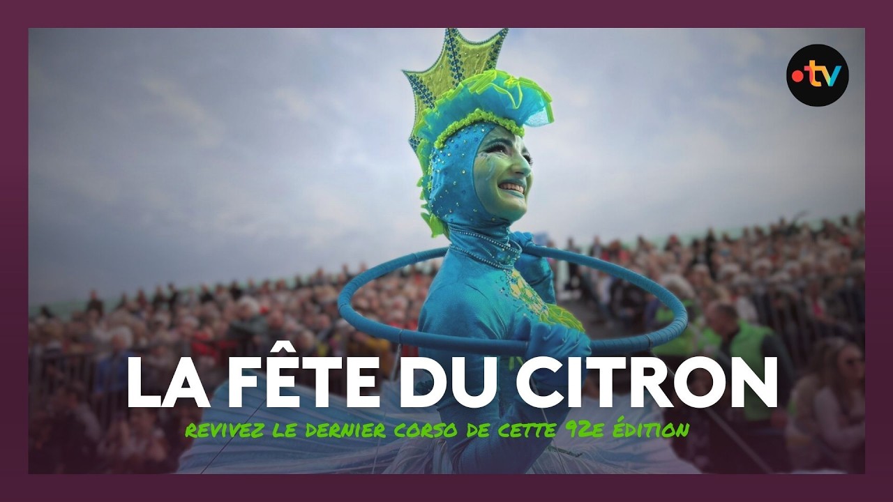 Fête du Citron 2026 : revivez en 360° le dernier corso de cette 92e édition