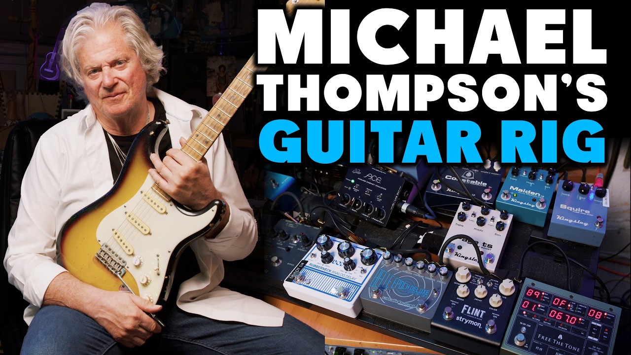 Michael Thompson’s Favorite Pedals & Studio Pedalboard